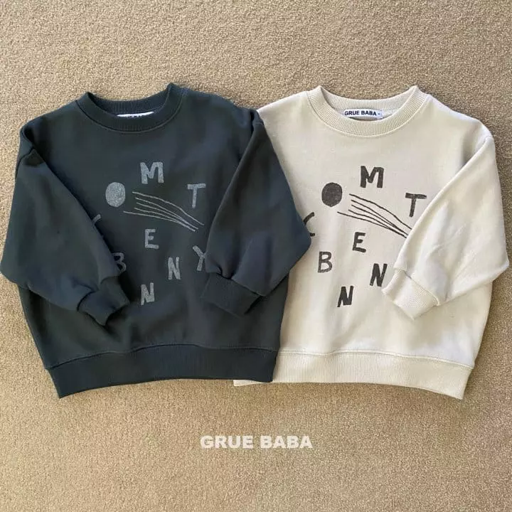 Grue Baba - Korean Children Fashion - #kidzfashiontrend - Star Sweatshirt - 4