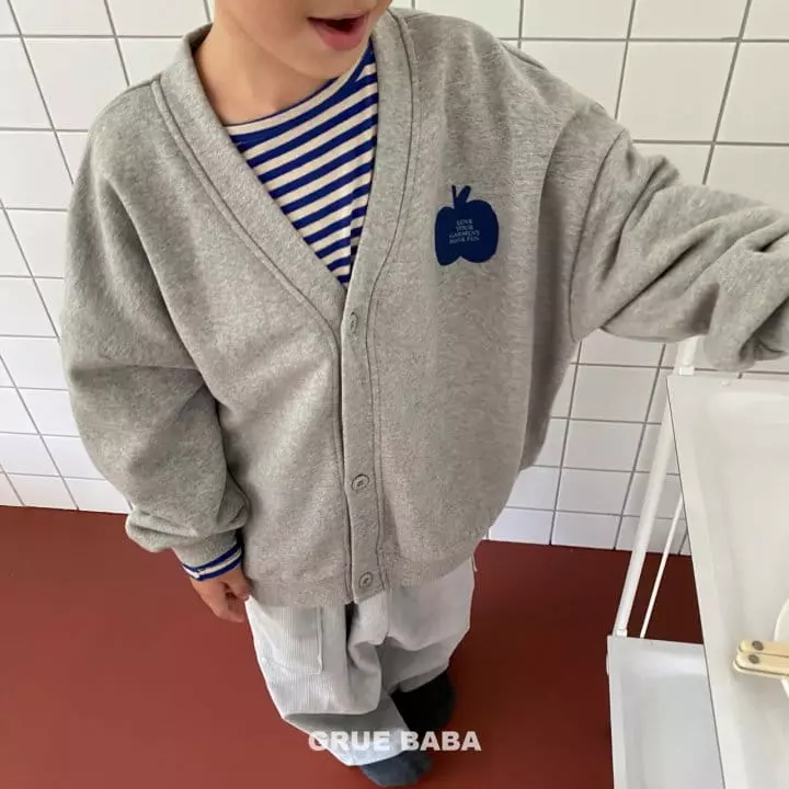 Grue Baba - Korean Children Fashion - #childofig - Apple Cardigan - 6