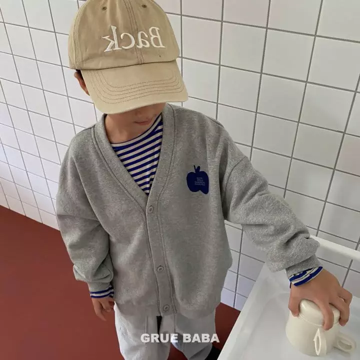 Grue Baba - Korean Children Fashion - #childofig - Apple Cardigan - 7