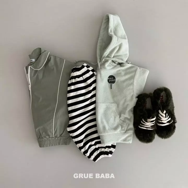 Grue Baba - Korean Children Fashion - #childofig - Ping Pong Hoody - 5