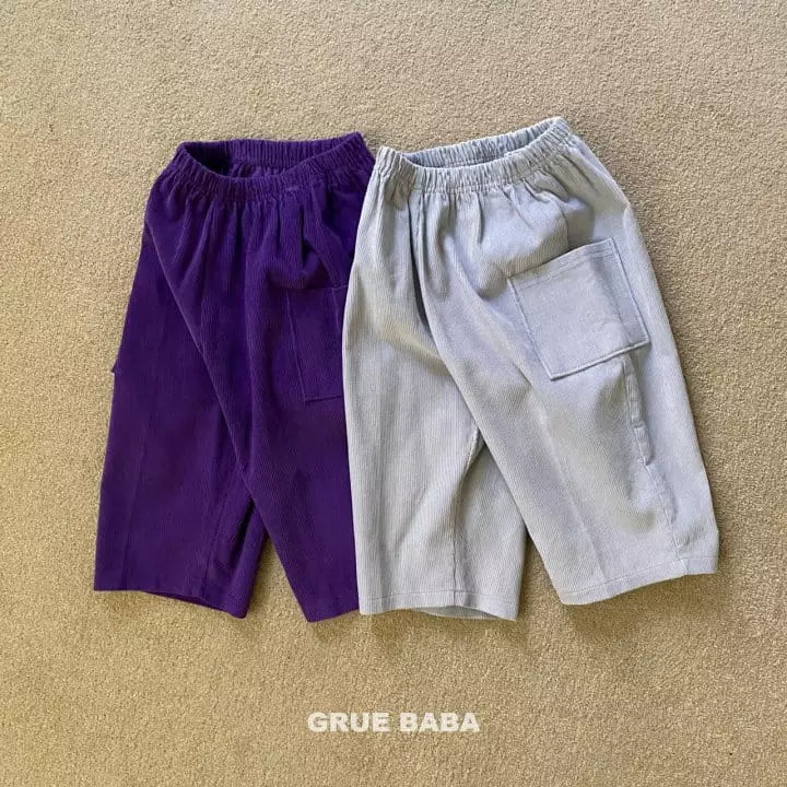 Grue Baba - Korean Children Fashion - #childrensboutique - Oatmeal Pants
