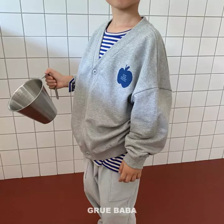 Grue Baba - Korean Children Fashion - #designkidswear - Apple Cardigan - 9