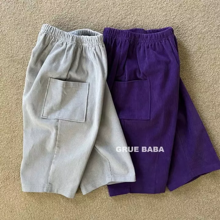 Grue Baba - Korean Children Fashion - #designkidswear - Oatmeal Pants - 2