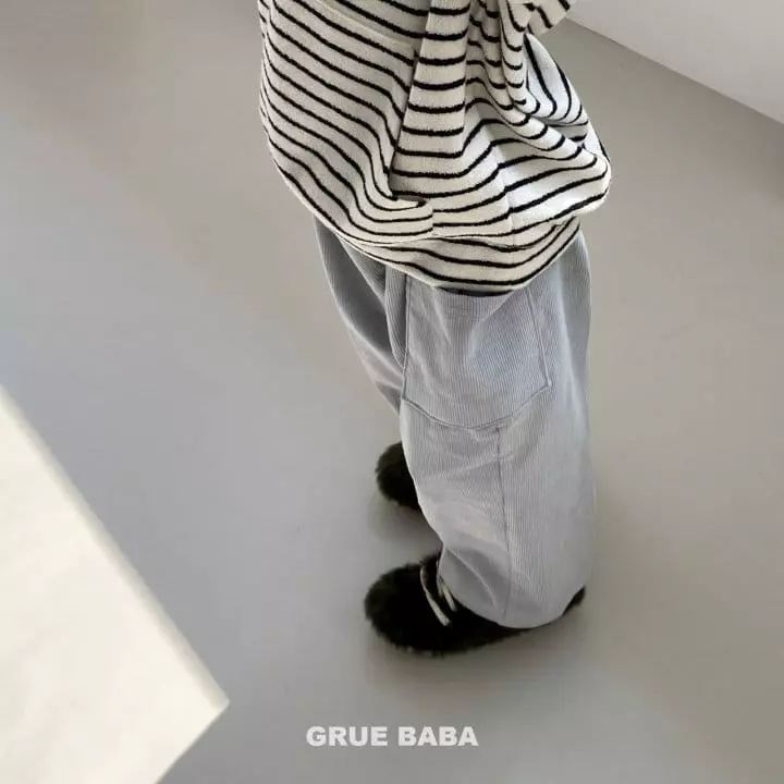 Grue Baba - Korean Children Fashion - #discoveringself - Oatmeal Pants - 4