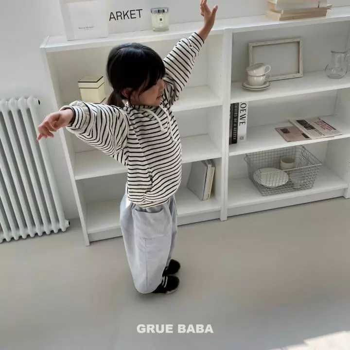 Grue Baba - Korean Children Fashion - #kidsstore - Oatmeal Pants - 6