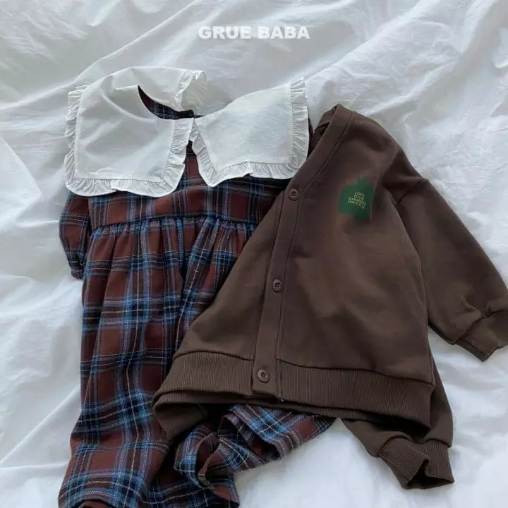 Grue Baba - Korean Children Fashion - #magicofchildhood - Apple Cardigan - 4