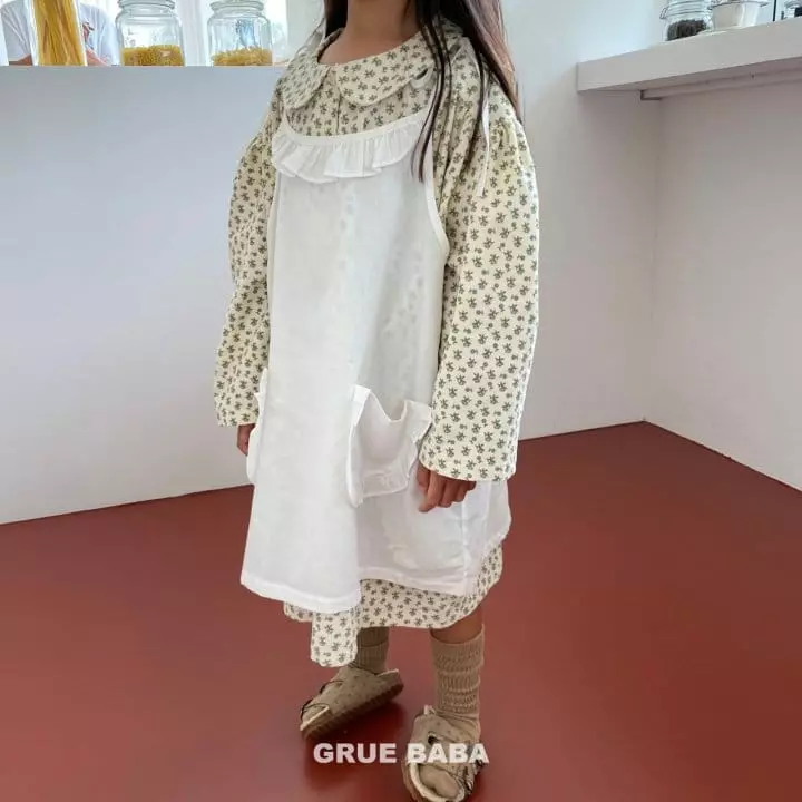 Grue Baba - Korean Children Fashion - #todddlerfashion - Caramal One-piece - 9