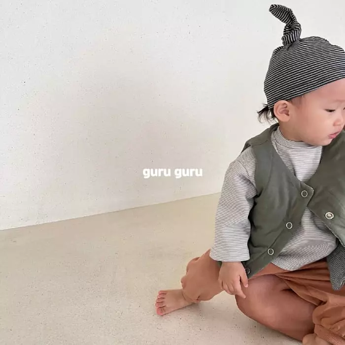 Guru Guru - Korean Baby Fashion - #babyclothing - Reversible Vest - 10