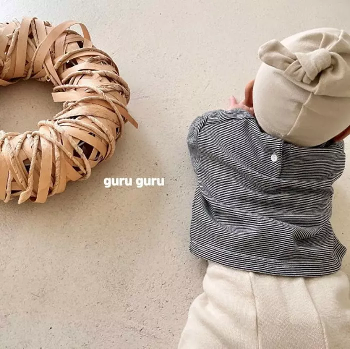 Guru Guru - Korean Baby Fashion - #babygirlfashion - Beachu Tee - 4