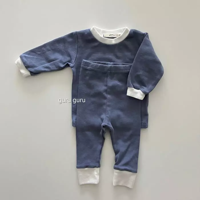 Guru Guru - Korean Baby Fashion - #babyoninstagram - Susuggang Set - 3
