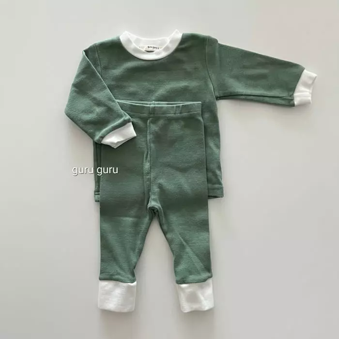 Guru Guru - Korean Baby Fashion - #babyoninstagram - Susuggang Set - 4