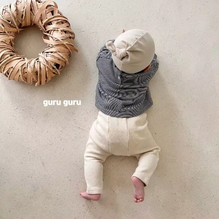 Guru Guru - Korean Baby Fashion - #babyootd - Diaper Pants - 5