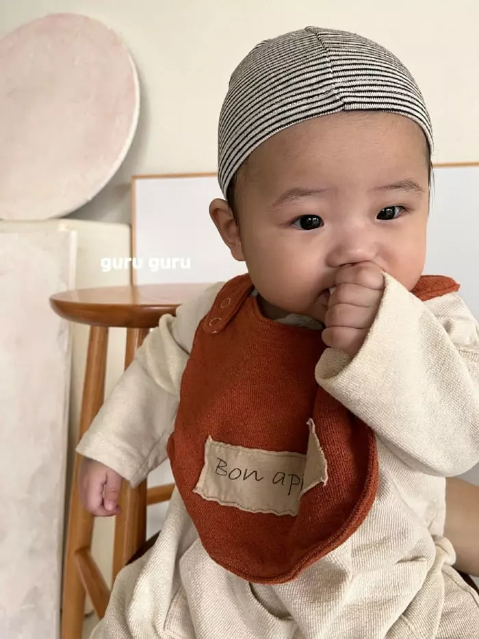 Guru Guru - Korean Baby Fashion - #babyoutfit - Bon Appetty Bib - 11