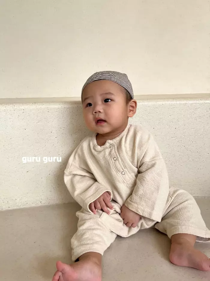 Guru Guru - Korean Baby Fashion - #onlinebabyboutique - Bumbuck Bodysuit - 10