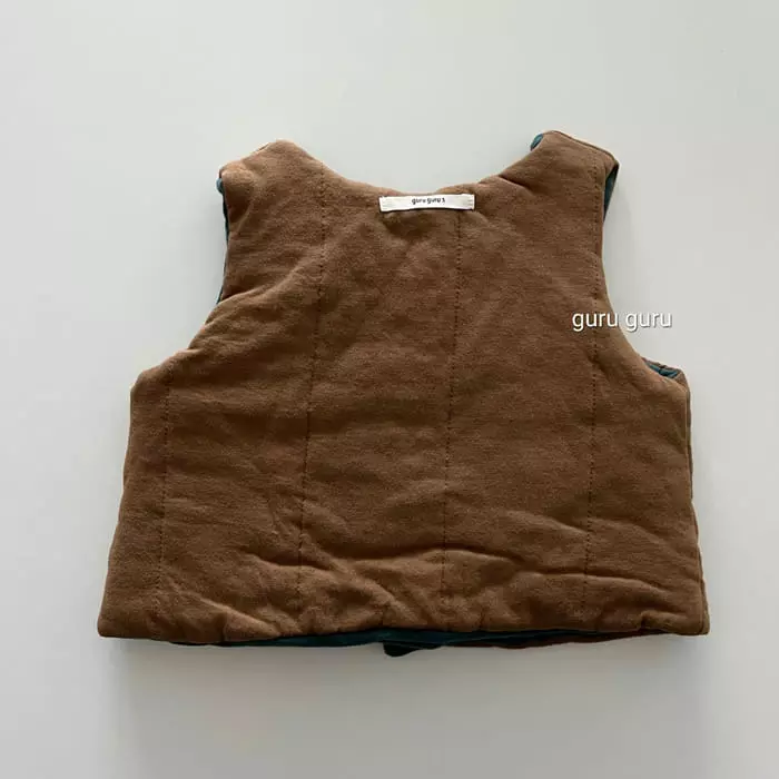 Guru Guru - Korean Baby Fashion - #onlinebabyshop - Reversible Vest - 6