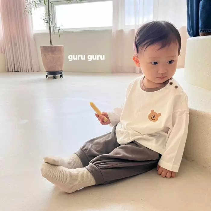 Guru Guru - Korean Baby Fashion - #smilingbaby - Comfortable Pants - 9