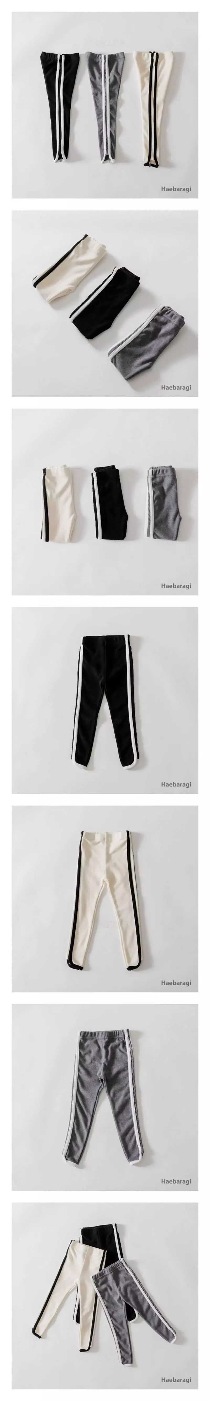 Haebaragi - Korean Children Fashion - #littlefashionista - Fall Line Leggings