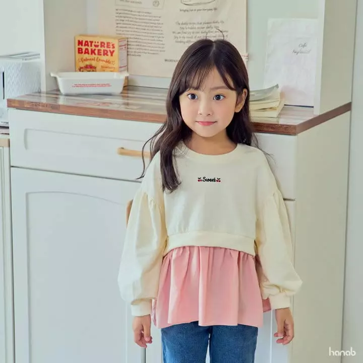 Hanab - Korean Children Fashion - #kidsshorts - Sweet Cherry Long Tee - 3