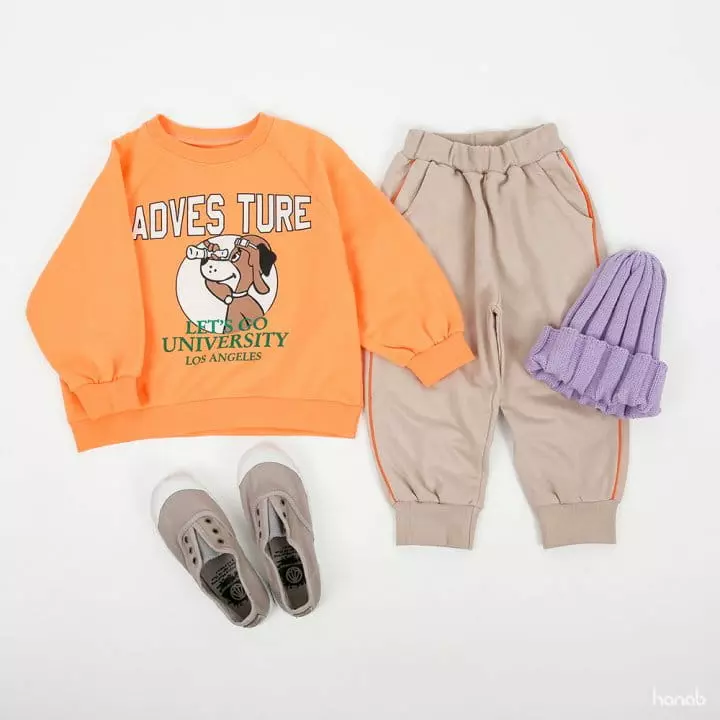 Hanab - Korean Children Fashion - #kidsshorts - Let's Go Top Bottom set - 2