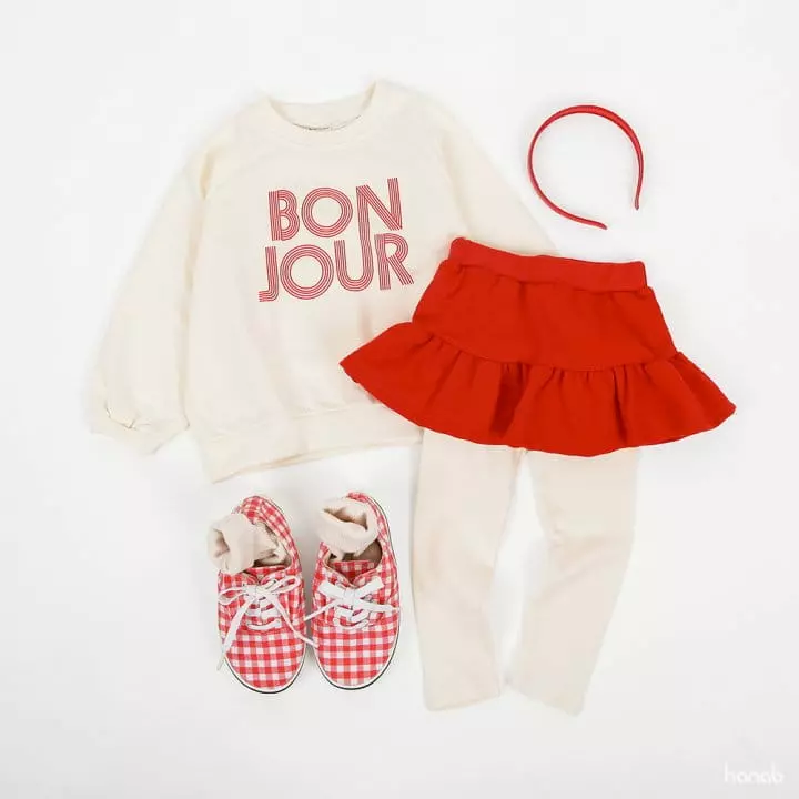 Hanab - Korean Children Fashion - #kidsstore - Bonjour Top Bottom Set