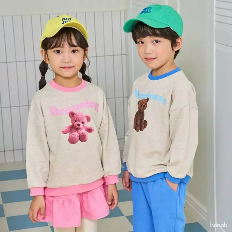 Hanab - Korean Children Fashion - #kidsstore - Happening Top Bottom Set - 2
