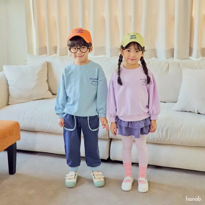 Hanab - Korean Children Fashion - #kidzfashiontrend - Kid Top Bottom Set - 3