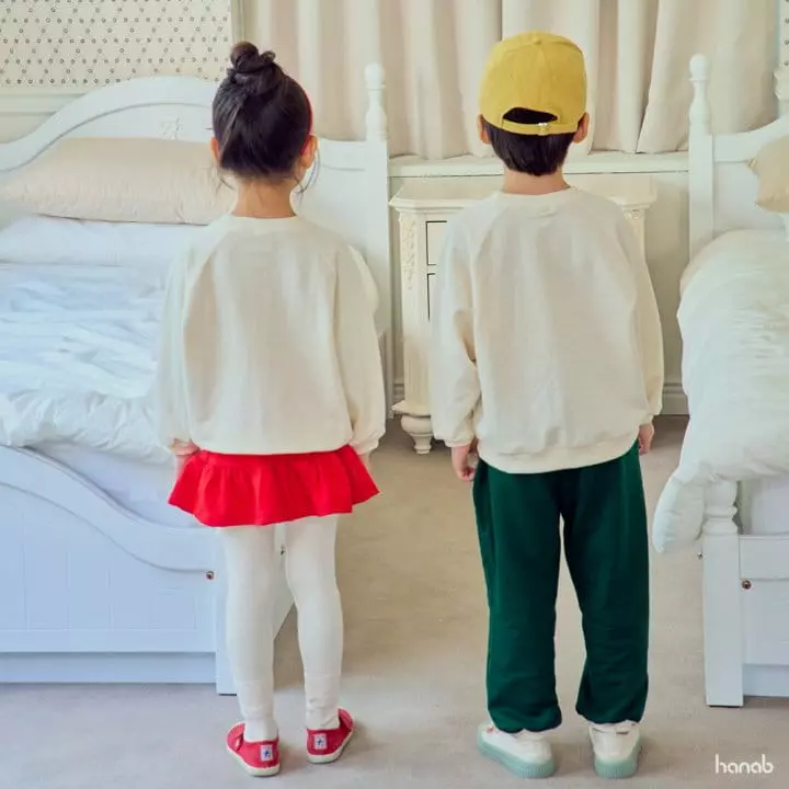 Hanab - Korean Children Fashion - #Kfashion4kids - Bonjour Top Bottom Set - 4