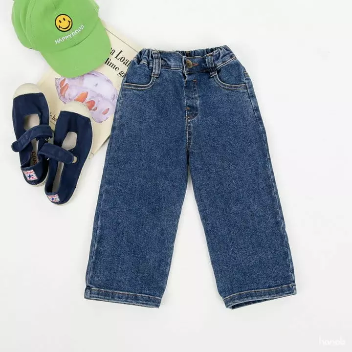 Hanab - Korean Children Fashion - #magicofchildhood - Smile Jeans