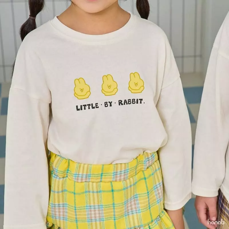 Hanab - Korean Children Fashion - #littlefashionista - Check Lover Top Bottom Set - 4
