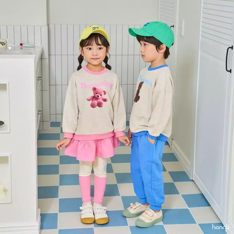 Hanab - Korean Children Fashion - #minifashionista - Happening Top Bottom Set - 7