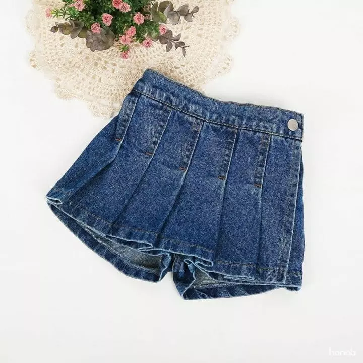 Hanab - Korean Children Fashion - #prettylittlegirls - Wrinke Skirt Pants