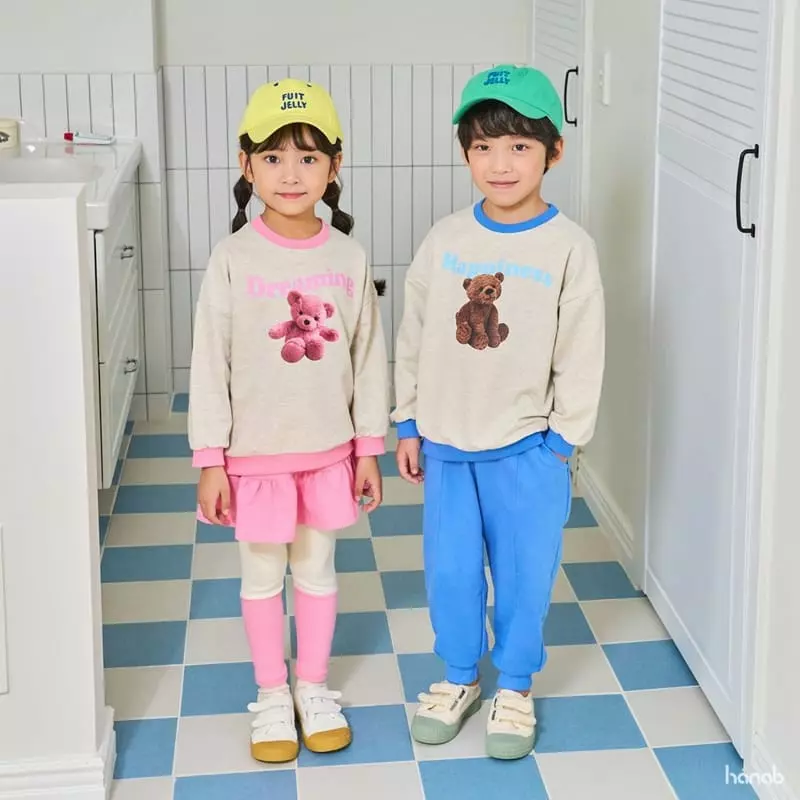 Hanab - Korean Children Fashion - #prettylittlegirls - Happening Top Bottom Set - 8