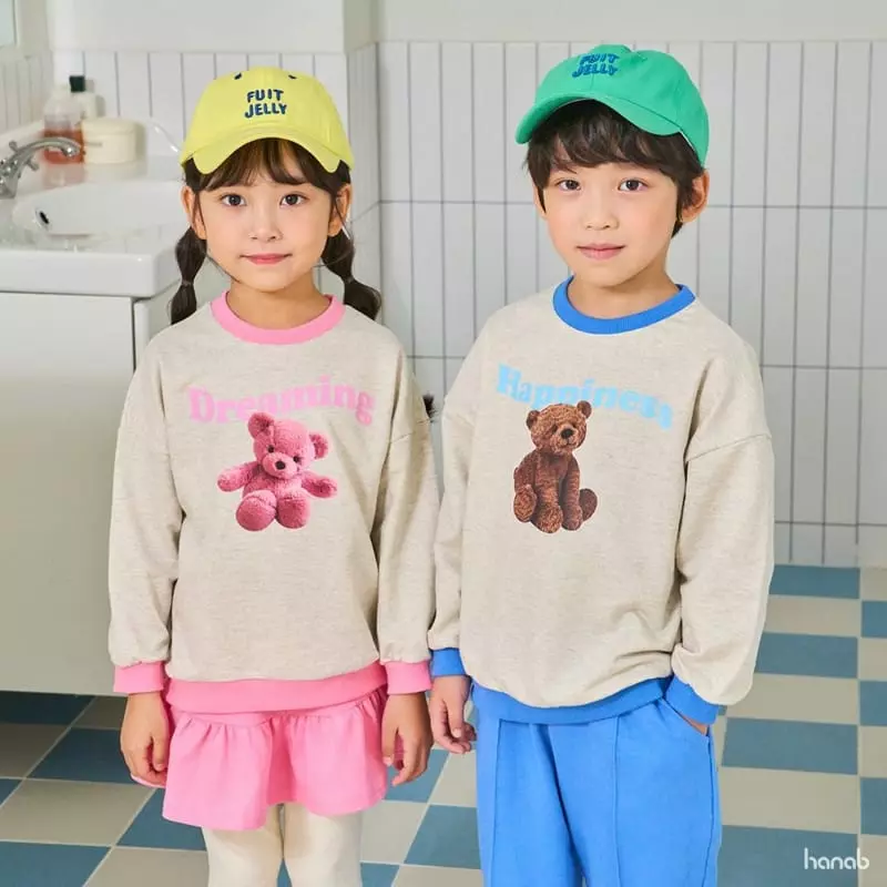 Hanab - Korean Children Fashion - #stylishchildhood - Happening Top Bottom Set - 11