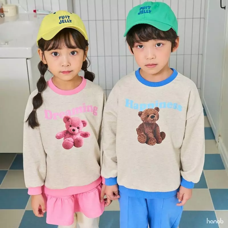 Hanab - Korean Children Fashion - #todddlerfashion - Happening Top Bottom Set - 9