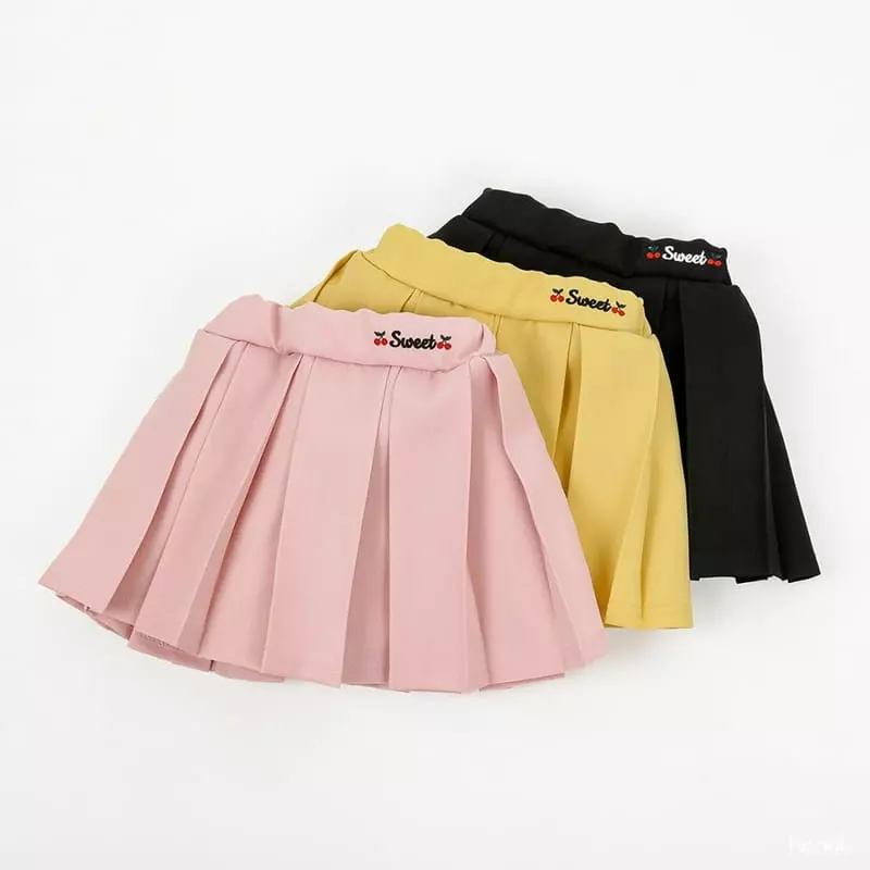 Hanab - Korean Children Fashion - #todddlerfashion - Pleats Skirt - 8