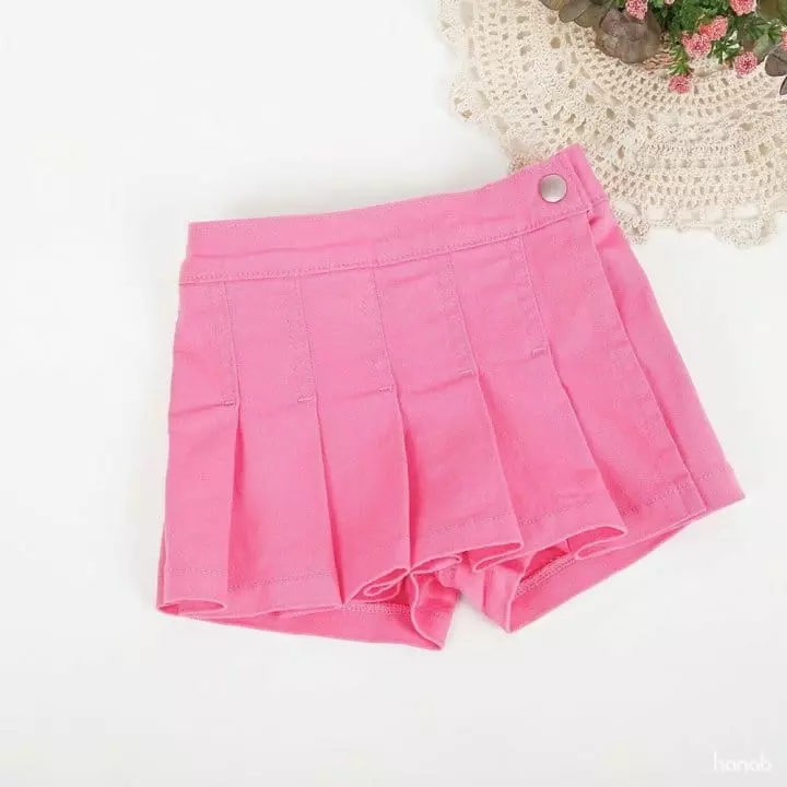 Hanab - Korean Children Fashion - #toddlerclothing - Wrinke Skirt Pants - 3