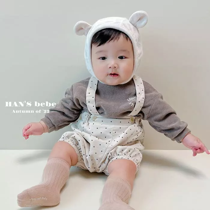 Han's - Korean Baby Fashion - #babyboutique - Popo Dungarees Bloomer - 12