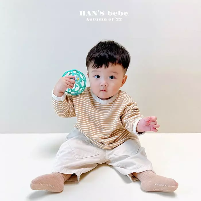 Han's - Korean Baby Fashion - #babyboutique - Lucy Stripes Tee - 5