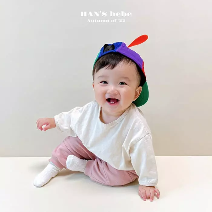 Han's - Korean Baby Fashion - #babyboutique - Mini Bear Piping Tee - 3