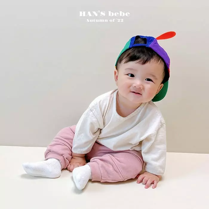 Han's - Korean Baby Fashion - #babyboutique - Mini Bear Piping Tee - 4