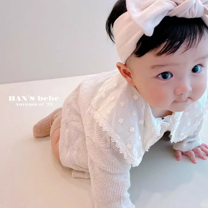 Han's - Korean Baby Fashion - #babyboutiqueclothing - Emma Dot Bodysuit - 4