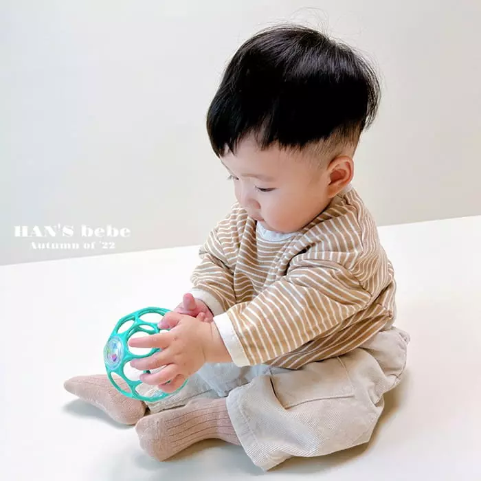 Han's - Korean Baby Fashion - #babyclothing - Lucy Stripes Tee - 7