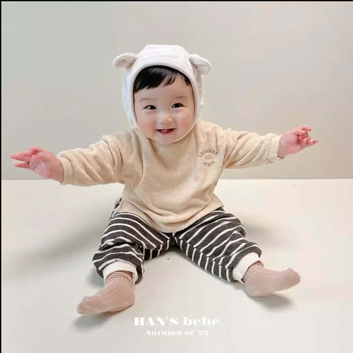 Han's - Korean Baby Fashion - #babyclothing - Louis Sweatshirt - 5