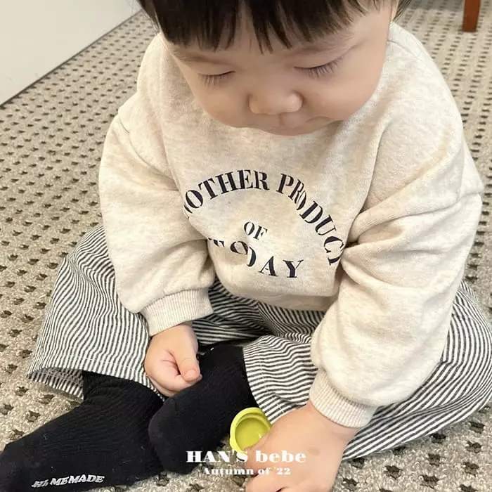 Han's - Korean Baby Fashion - #babyboutiqueclothing - Today Sweatshirt - 4