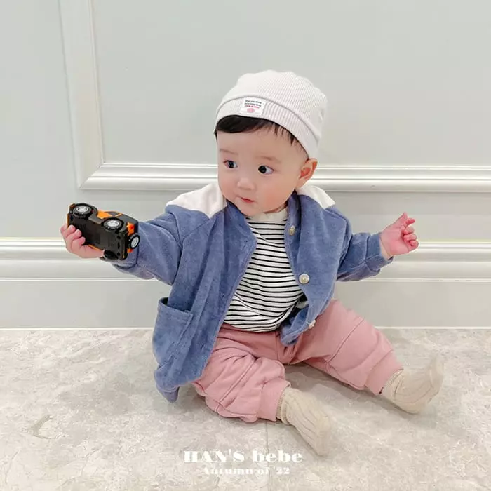 Han's - Korean Baby Fashion - #babyclothing - Happy Beanie