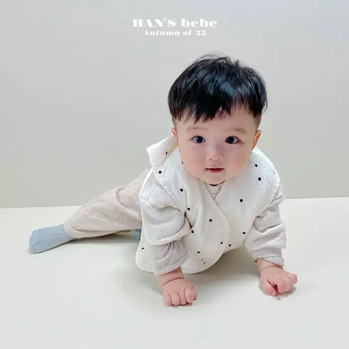 Han's - Korean Baby Fashion - #babyfever - Mone Dot Vest