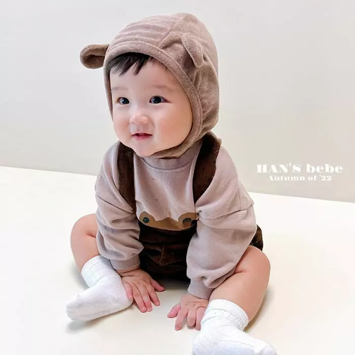 Han's - Korean Baby Fashion - #babylifestyle - Popo Dungarees Bloomer - 3