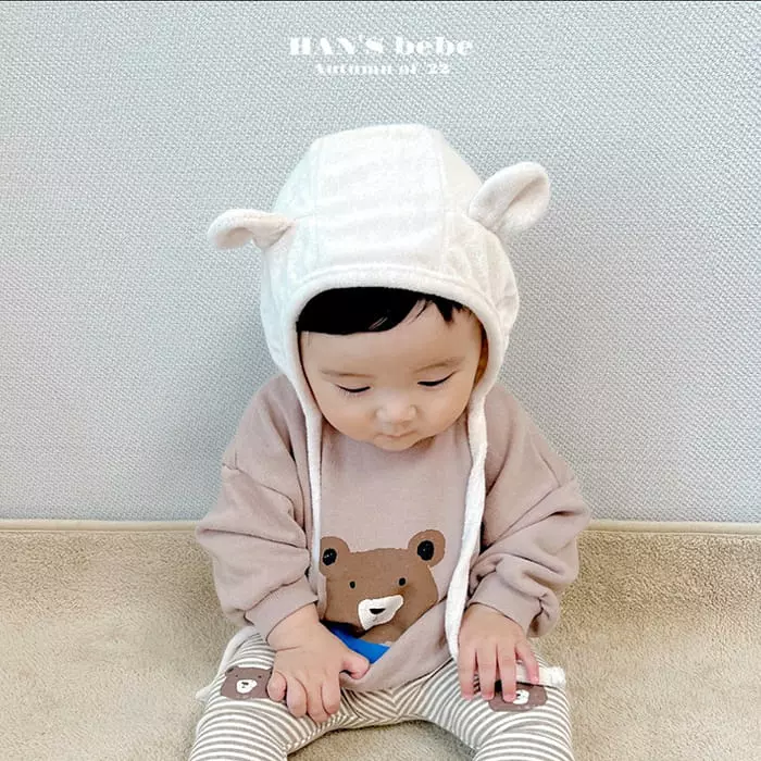 Han's - Korean Baby Fashion - #babylifestyle - Bear Bear Sweatshirt - 7