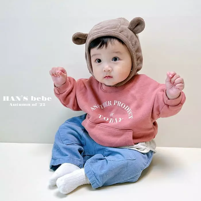 Han's - Korean Baby Fashion - #babyoninstagram - Today Sweatshirt - 9