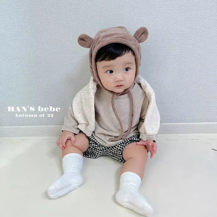Han's - Korean Baby Fashion - #babyoninstagram - Check Bloomer - 4